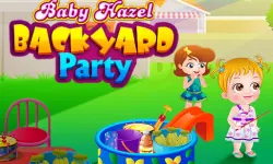 Baby Hazel Backyard Party