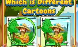 Which Is Different Cartoon