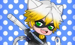 Chibi DottedGirl Coloring Book