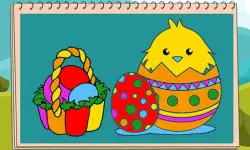 Coloring Book Easter