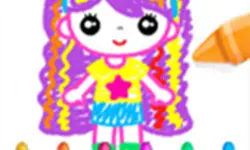 Drawing Games For Girls - Color And Glitter