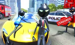 Amazing Crime Strange Stickman Rope Vice Vegas