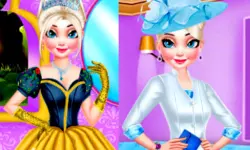 MAKEOVER ROYAL QUEEN VS MODERN QUEEN DRESSUP