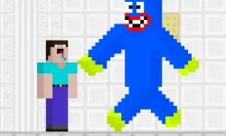 Noob vs Blue Monster