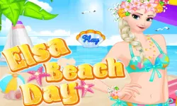 Elsa beach day