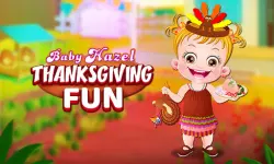 Baby Hazel ThanksGiving Fun