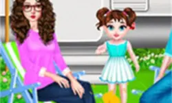 Baby Taylor Family Camping Game