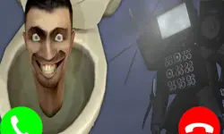 Skibidi Toilet Video Call