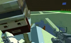 Pixel Arena blocky combat fps