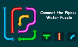 Connect the Pipes: Water Puzzle
