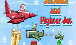 Snowma and Fighter Jet