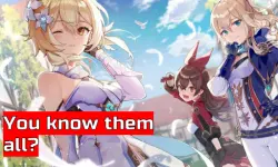 Genshin Impact (Part 1) - Test - Characters