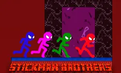 Stickman Brothers Nether Parkour