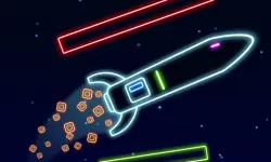 Neon Rocket Game