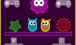 Neon Slimes