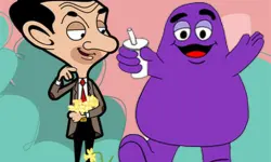 When Mr Bean meet Grimace