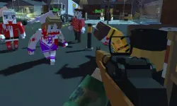 GunGame 24 Pixel blocky combat