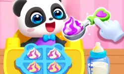 Baby Panda Boy Caring