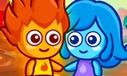 Lava Boy And Blue Girl