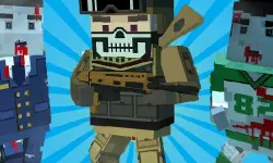 Blocky Shooting Arena 3D Pixel