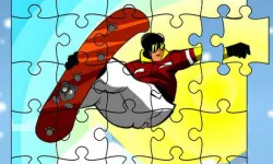 Snowboarder Freestyle Jigsaw