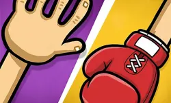 Two Player Red Hands Game