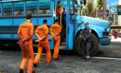 Police Bus Parking Game 3D