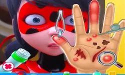 ladybug miraculous Hand Doctor - Fun Games for Gir
