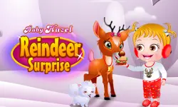 Baby Hazel Reindeer Suprise