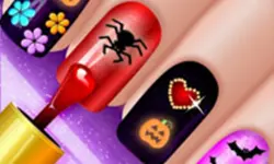 Glow Halloween Nails - Polish & Color