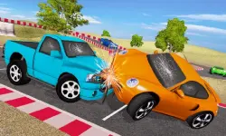 Mini SuperCars Racing Crashing