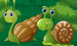 Cute Snails Jigsaw