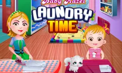 Baby Hazel Laundry Time