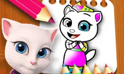 My Angela Talking Coloring Book