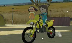 MSK Squid Game Motorcycle Stunts