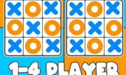 Tic Tac Toe 1-4 Player