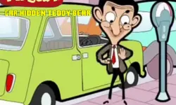Mr Bean Car Hidden Teddy Bear
