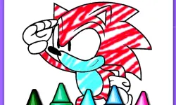 BTS Sonic Coloring Book