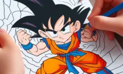 Anime Coloring Book