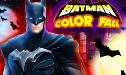 Batman Color Fall Puzzle Game