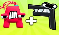 image Merge Alphabet : Number Run