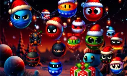 Christmas Rush : Red and Friend Balls