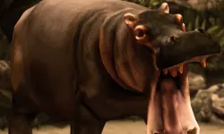 Wild HIPPOPOTAMUS Hunting