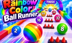 image Rainbow Color Ball Runner