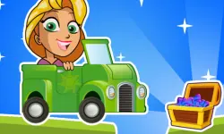 Princess Rapunzel Car Racing Adventure