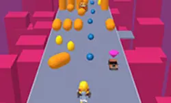 Cannon Surfer - Obstacle Shooting Game