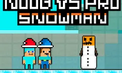 Noob vs Pro Snowman