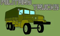 Military Trucks Coloring