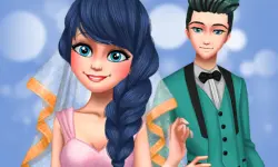Dotted Girl Wedding