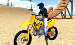 Beach Bike Stunt